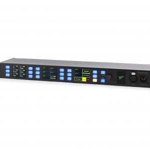 Green go digital wireless intercom. Multi-channel Rack Station. Ethernet network based intercom system.