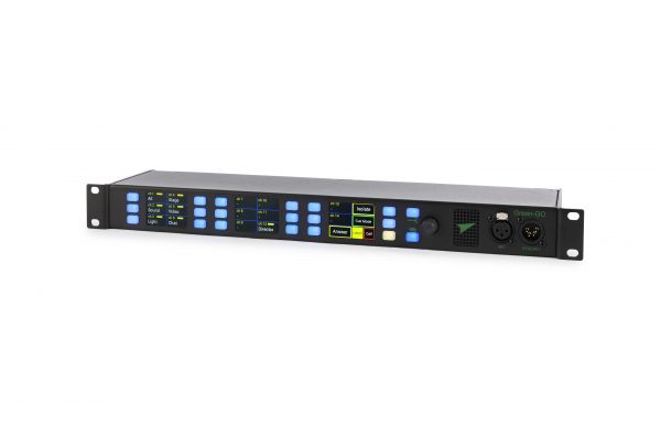 Green go digital wireless intercom. Multi-channel Rack Station. Ethernet network based intercom system.