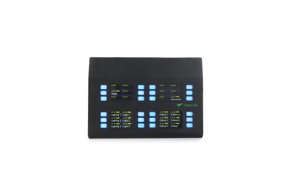 Green go digital wireless intercom. Multi-Channel Desk Extension. Ethernet network based intercom system.