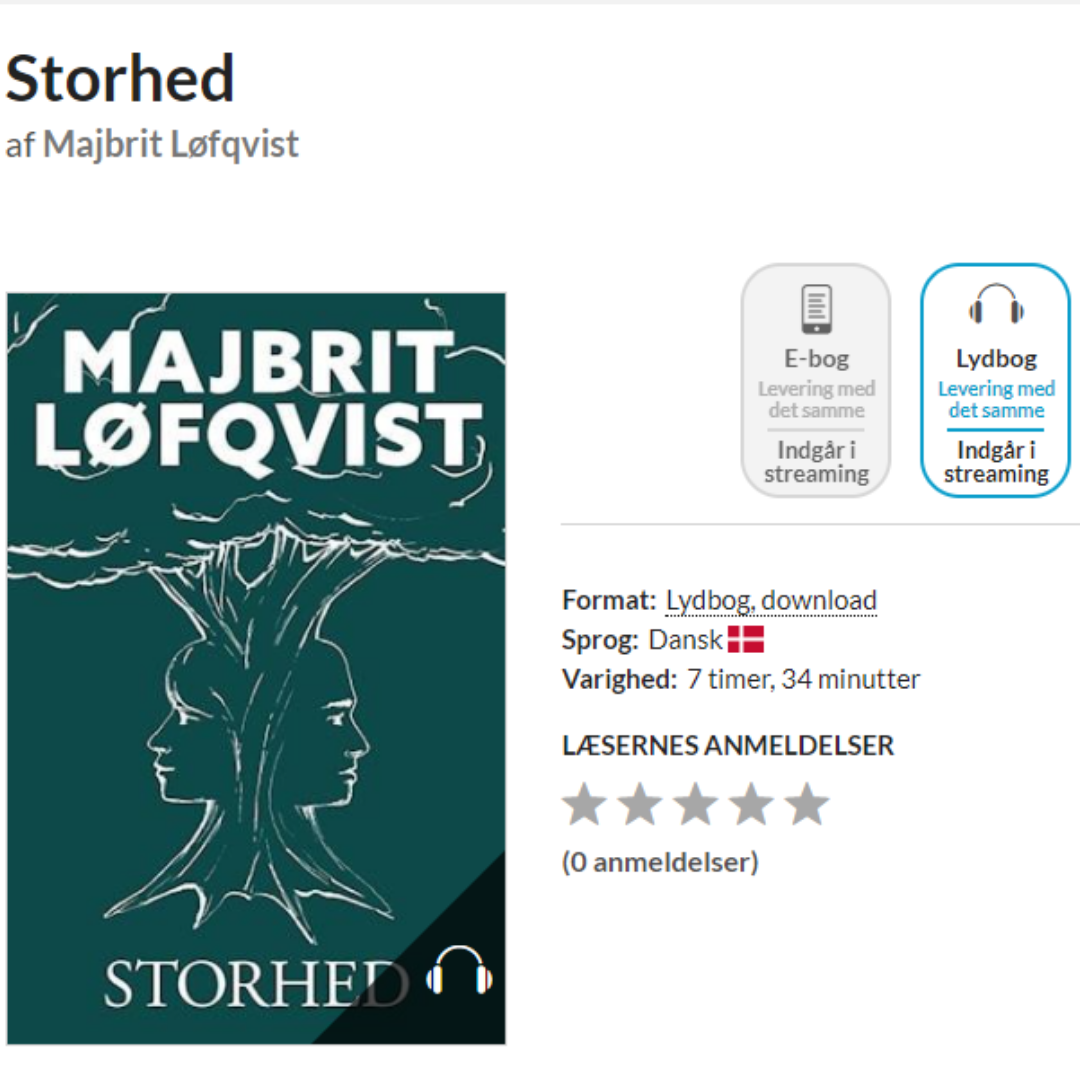 lydbog storhed