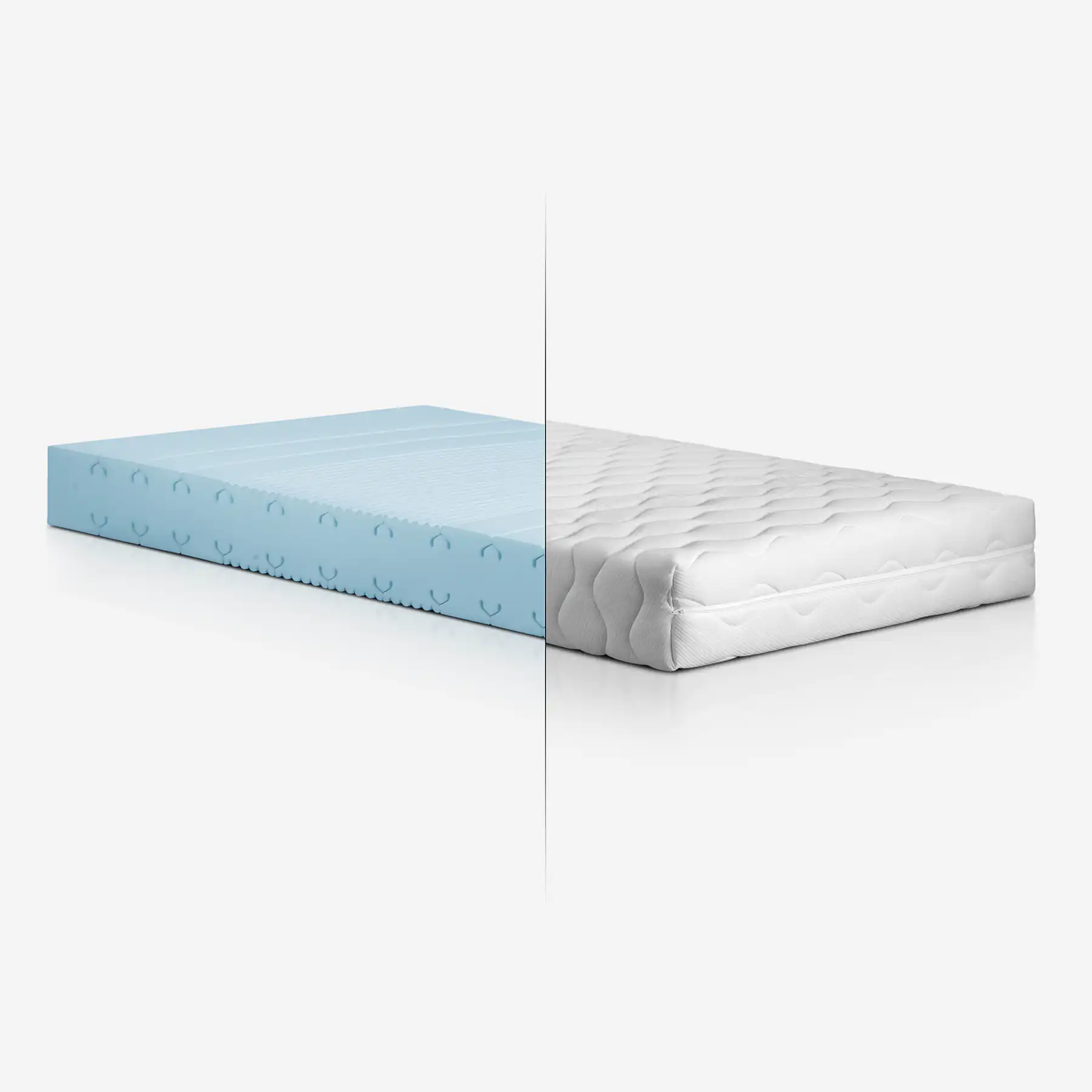 Colchón de espuma con doble perfilado para camas articuladas - Mobiliario  Mayorga