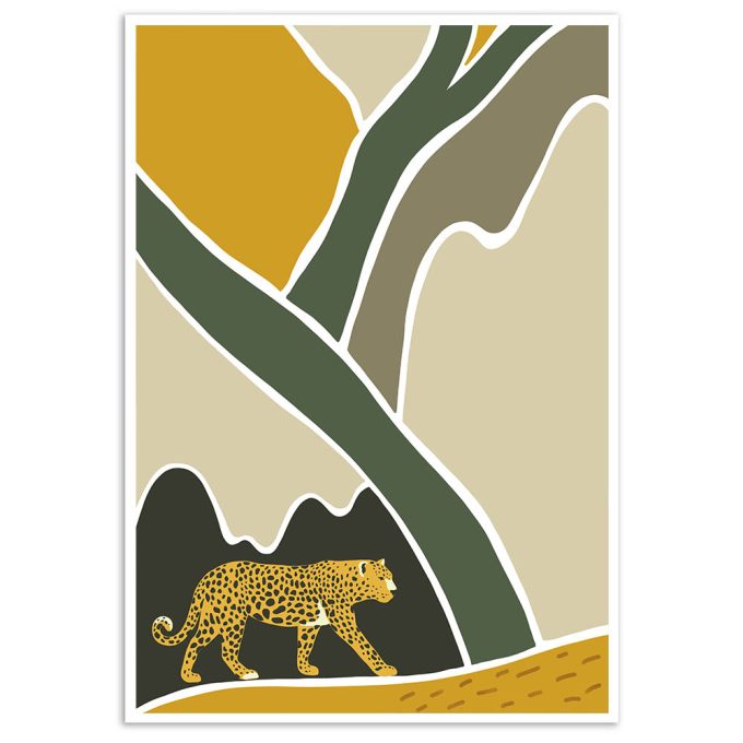 Leopard Tropical Jungle