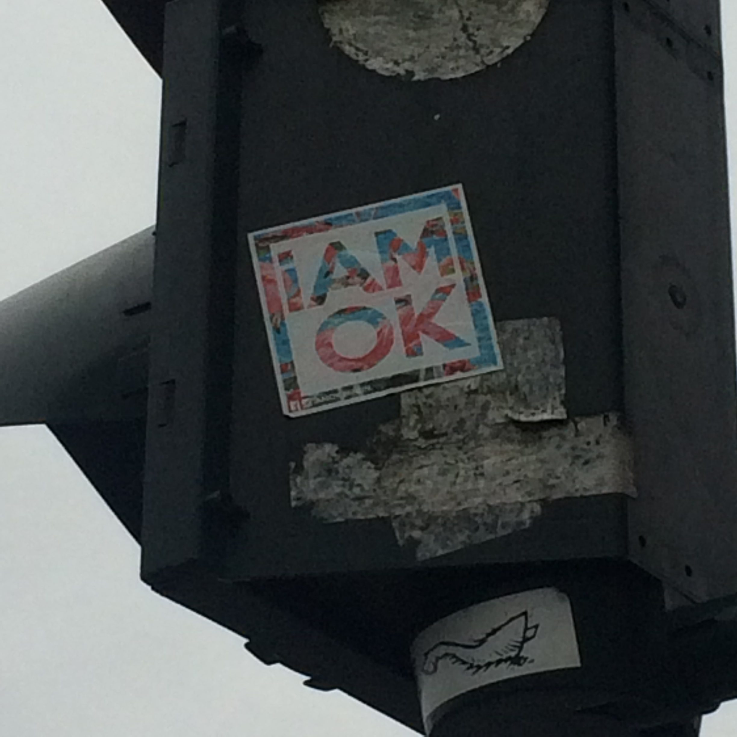 I am OK sticker Alexanderplatz Berlin