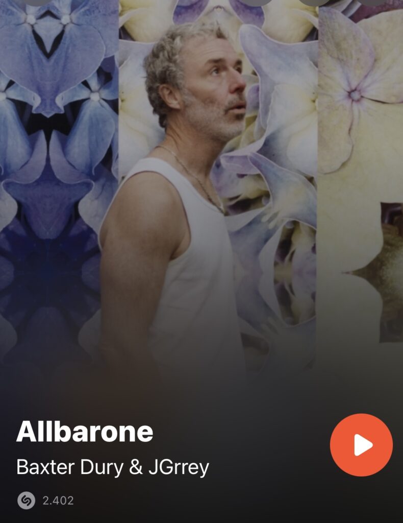 Nieuw nummer 'Allbarone' van Baxter Dury doet me denken aan..