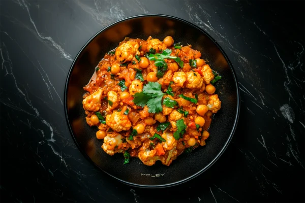 Mild Chickpea & Cauliflower Curry