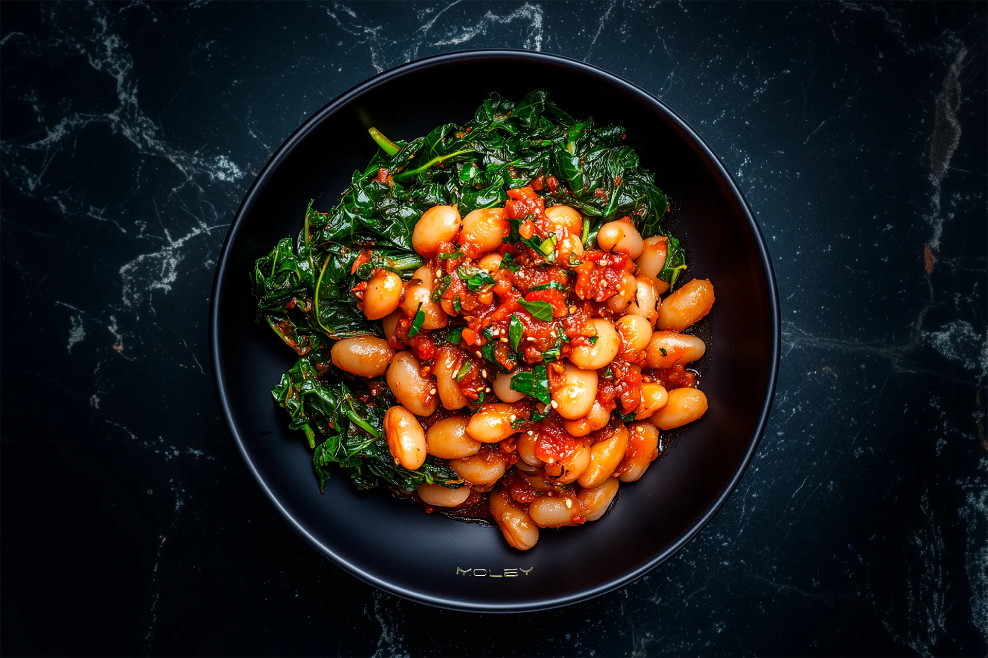 Nduja Braised Beans & Cavolo Nero