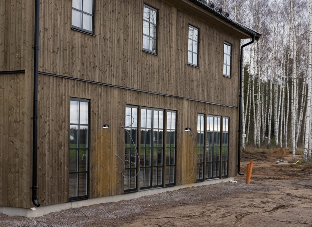 Fasadbelysning och en lysande upptäckt – Villa Möller-Kirchsteiger