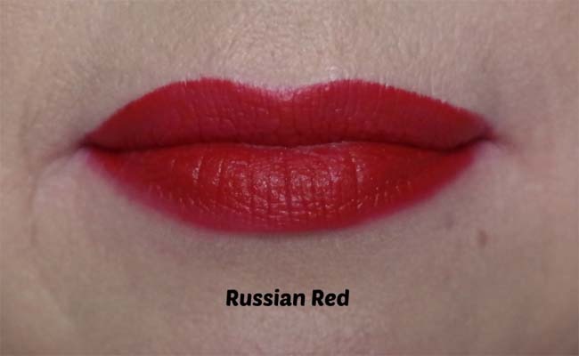 MAC-lipstick russian red