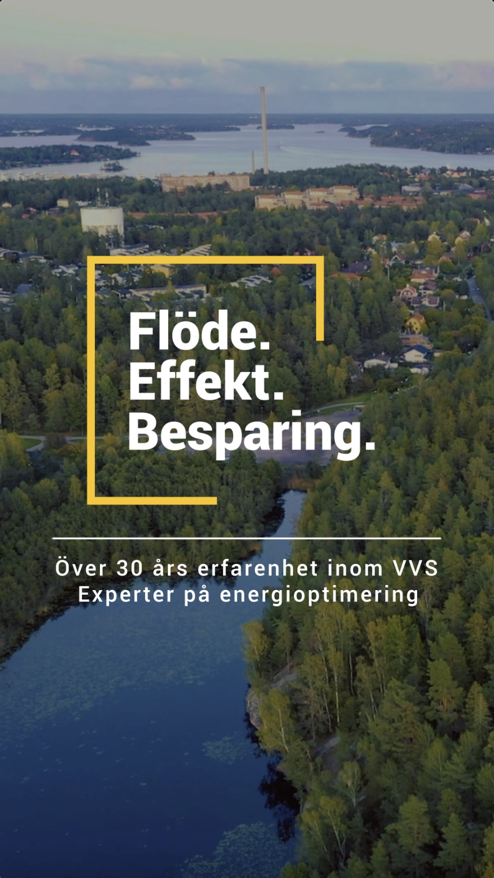 Flöde effekt besparing