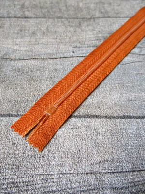 Reißverschluss orange 18 cm lang 22 mm breit YKK - MONDSPINNE