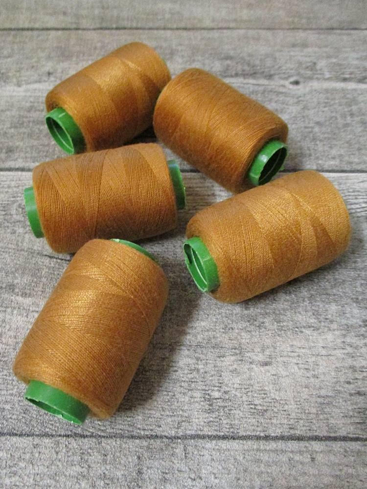 Garn Polyester camel 0,1 mm 400 m - MONDSPINNE