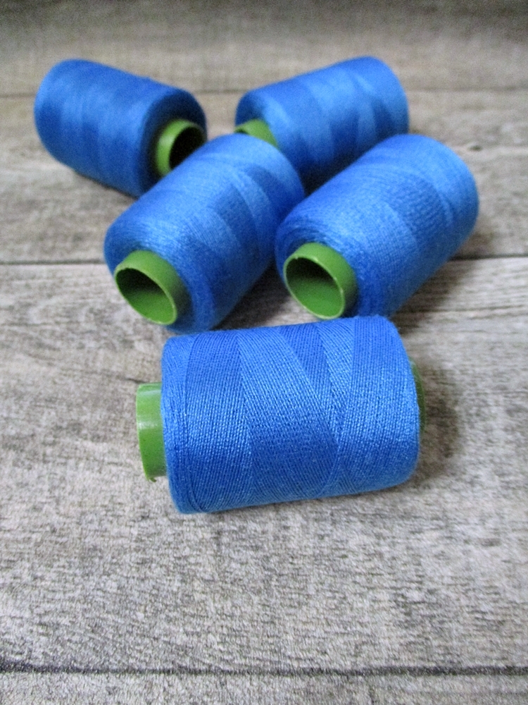 Garn Polyester dodgerblau 0,1 mm 400 m - MONDSPINNE