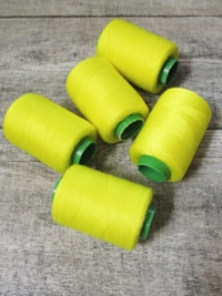 Garn Polyester gelb 0,1 mm 400 m - MONDSPINNE