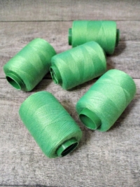 Garn Polyester grasgrün 0,1 mm 400 m - MONDSPINNE