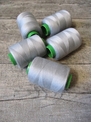 Garn Polyester silbergrau 0,1 mm 400 m - MONDSPINNE 06