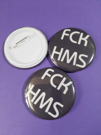 Anstecker FCK HMS 58mm