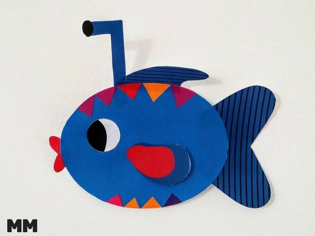 Ausschneidetier Fisch