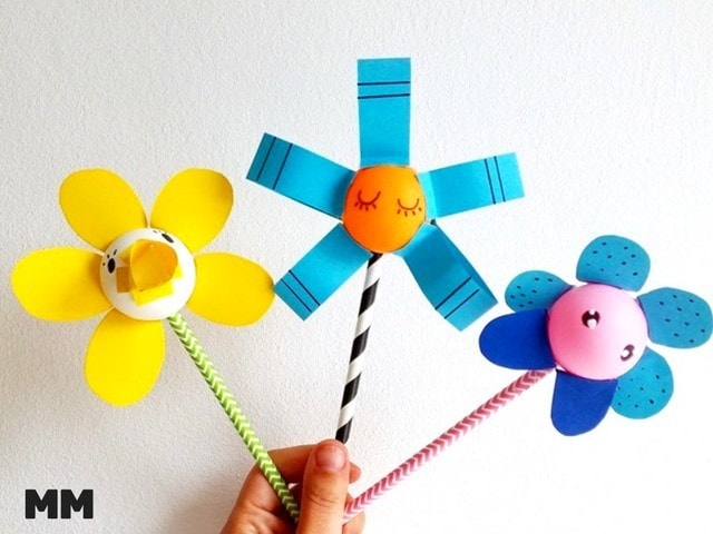 Ping Pong Blumen