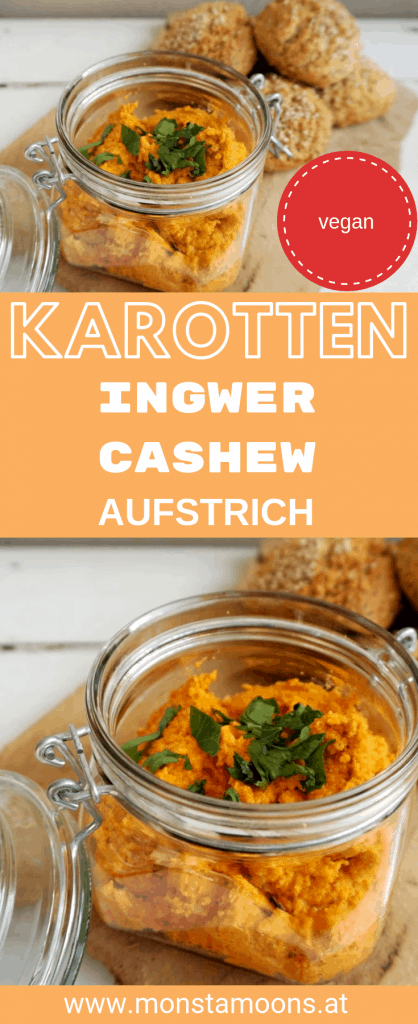 Karotten Ingwer Aufstrich