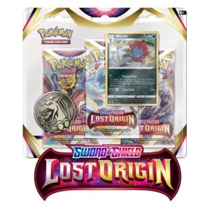 Lost Origin 3 blister Weavile Pokemon TCG