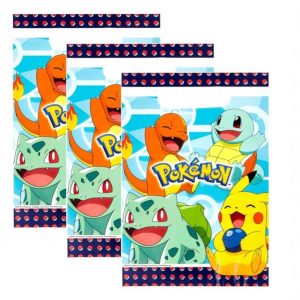8 uitdeelzakjes Pokémon