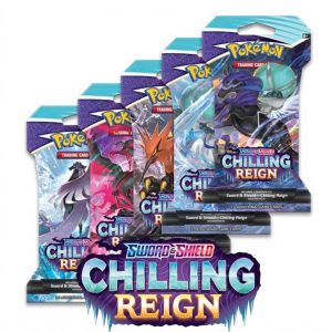 Chilling Reign Sleeved Boosterpack Pokemon TCG