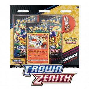 Crown Zenith Cinderace Pin Collection Pokémon TCG