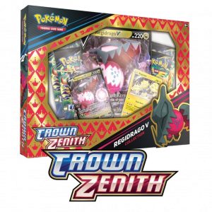 Crown Zenith Regidrago V Box Pokemon TCG