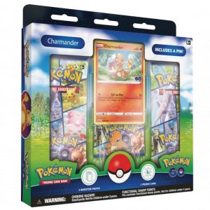 Pokemon TCG Pokémon Go Pin Collection Box Charmander