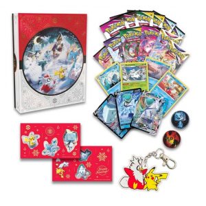 inhoud Holiday kalender 2022 Pokemon TCG