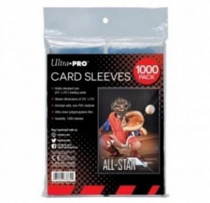 Sleeves 1000 pack Ultra Pro