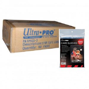Ultra Pro Sleeves Case 1000 pieces