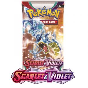 Scarlet and Violet boosterpack Pokemon TCG