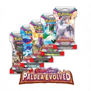Paldea Evolved Sleeved Boosterpack Pokemon TCG