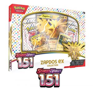 Pokemon 151 TCG Zapdos EX Box