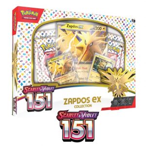 Pokemon 151 TCG Zapdos EX Box