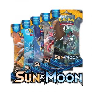 Sun And Moon Sleeved Boosterpack Pokemon TCG