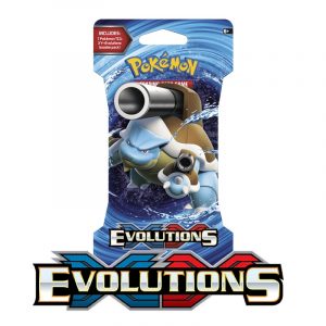 Evolutions Sleeved Pack Blastoise Pokemon Trading Card Game
