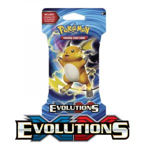 XY Evolutions Sleeved pack Raichu Pokemon TCG