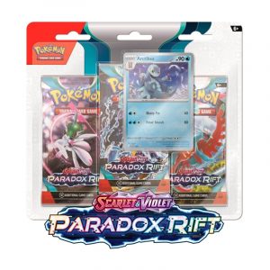 Paradox Rift 3 Pack Blister Arctibax Pokemon TCG
