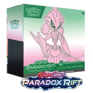 Pokemon Center Elite Trainer Box Paradox Drift Iron Valiant Pokemon TCG