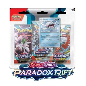 Paradox Rift 3 Pack Blister Cetitan Pokemon TCG