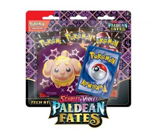 Paldean Fates Tech Sticker Collection – Shiny Fidough Pokemon TCG