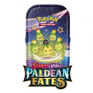 Pokémon Trading Card Game Scarlet & Violet Paldean Fates Mini Tin Collection Smoliv