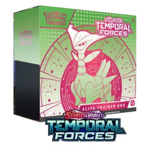 Temporal Forces Elite Trainer Box – Iron Leaves Pokemon Trading Card Game