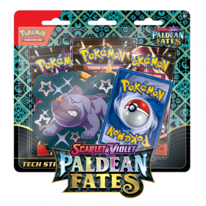 Paldean Fates Tech Sticker Collection – Shiny Maschiff Pokemon TCG