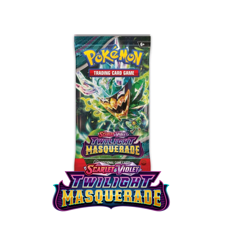 Twilight Masquerade Booster Pack Pokemon TCG Monsterkorting