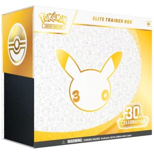 Pokémon TCG 30th Celebration Elite Trainer Box met 9 boosterpacks