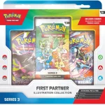 Pokémon TCG First Partner Illustration Collection Series 3 met promokaarten en 2 booster packs