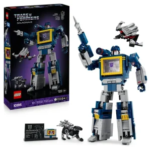 LEGO Icons Transformers Soundwave 10358